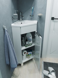 Тумба с раковиной 1MarKa Penta x37x85 Ц0000001635