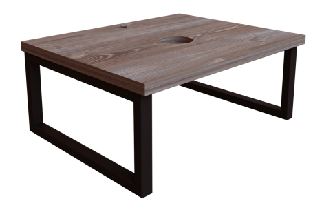 Столешница 1MarKa Grunge Loft 60x48x25.5 Ц0000001583