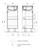 Тумба с раковиной 1MarKa Penta x37x85 Ц0000001635