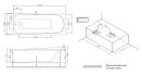 Фронтальная панель для ванны Am.Pm Like 170x1x60 W80A-170-070W-P