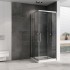 Душевой уголок Abber Schwarzer Diamant 80x195 AG02080H