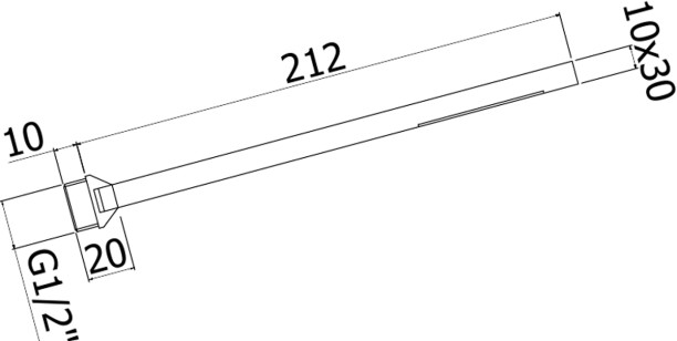 Душевая лейка Paffoni Premium 3x22.2 ZDOC117BO