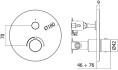Смеситель Paffoni Compact Bo 18x7.6x18 CPM013BO
