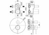 Смеситель Paffoni Light 20x5.2x20 LIG018BO