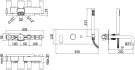 Смеситель Paffoni Jo 35x21.7x12 JO001CR