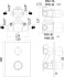 Смеситель Paffoni Light 5.2x20x20 LIQ518NO/M