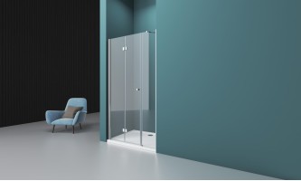 Душевая дверь в нишу BelBagno Albano 150x195 ALBANO-BS-13-90+60-C-Cr