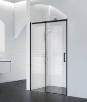 Душевая дверь в нишу BelBagno Acqua 130x195 ACQUA-BF-1-130-C-NERO