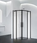 Душевой уголок BelBagno Acqua 100x100x195 ACQUA-R-2-100-C-NERO
