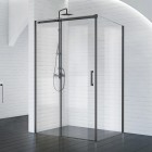 Душевой уголок BelBagno Acqua 150x90x195 ACQUA-AH-1-150/90-C-NERO