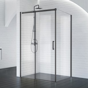 Душевой уголок BelBagno Acqua 150x90x195 ACQUA-AH-1-150/90-C-NERO