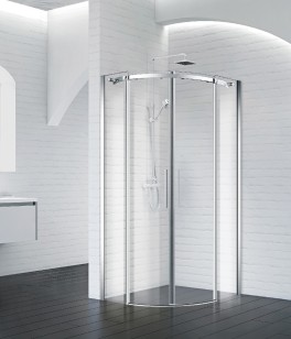 Душевой уголок BelBagno Acqua 90x90x195 ACQUA-R-2-90-C-Cr