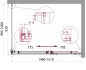 Душевой уголок BelBagno Acqua 150x100x195 ACQUA-AH-1-150/100-C-Cr