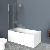 Шторка на ванну BelBagno Uno 100x150 UNO-V-11-100/150-P-Cr
