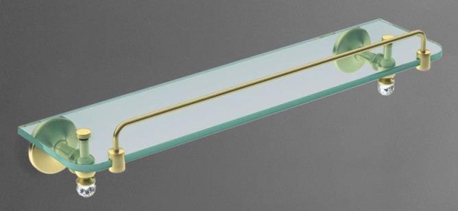 Полка стеклянная ArtMax Antic Crystal AM-2682SJ-Do