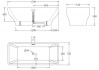 Акриловая ванна BelBagno 170x75x59 BB73-1700-750