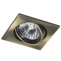 Светильник точечный встраиваемый декоративный под заменяемые галогенные или LED лампы Lightstar Lega 16 11941