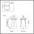 Ландшафтный настенный светильник Odeon Light Nature 4837/1W