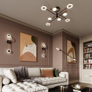 Светильник напольный Odeon Light Midcent 4321/20FL