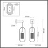 Светильник настенный Odeon Light Pendant 4940/1W