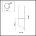 Светильник накладной Odeon Light Hightech 4210/1C