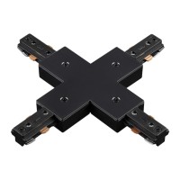 Соединитель для шинопровода X-образный для однофазного трехжильного шинопровода Novotech Port 135013