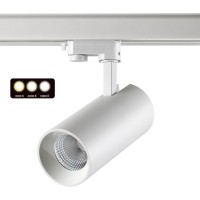 Трехфазный трековый светодиодный светильник с переключ. цв.температуры Novotech Port 358748
