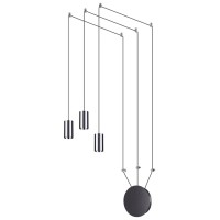 Подвес "паук" Odeon Light L-Vision 3897/3
