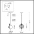 Подвес Odeon Light Modern 4865/1A