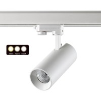 Трехфазный трековый светодиодный светильник с переключ. цв.температуры Novotech Port 358744