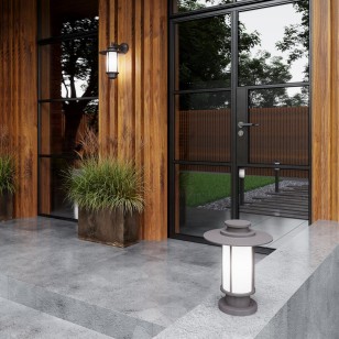 Уличный светильник 80 см Odeon Light Nature 4047/1F