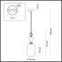 Подвес Odeon Light Classic 4855/1B