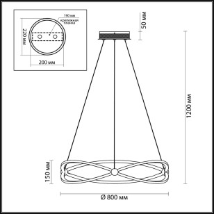 Люстра Odeon Light L-Vision 4730/54L