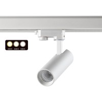 Трехфазный трековый светодиодный светильник с переключ. цв.температуры Novotech Port 358740