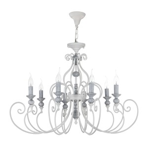 Люстра Maytoni Elegant ARM631-PL-08-W