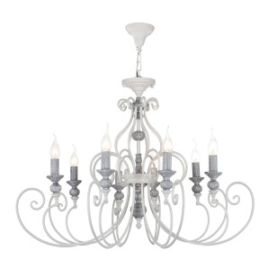 Люстра Maytoni Elegant ARM631-PL-08-W
