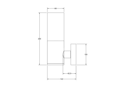 Бра Outdoor Willis O418WL-01GR