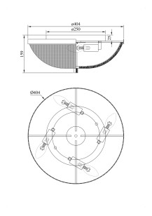 Светильник потолочный Maytoni Ceiling & Wall C046CL-04N