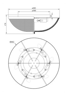 Светильник потолочный Maytoni Ceiling & Wall C046CL-06N