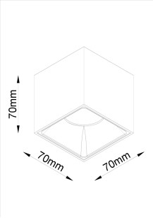 Светильник потолочный Technical Ceiling & Wall C065CL-L12W4K