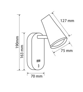 Бра Freya LED FR10002WL-L6W