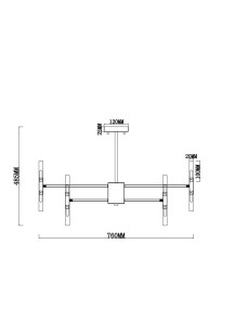 Люстра Freya Modern FR5046PL-40CH