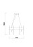 Светильник подвесной Freya Modern FR5141PL-08BS2