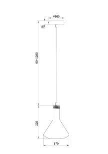 Светильник подвесной Freya Modern FR8010PL-01GB