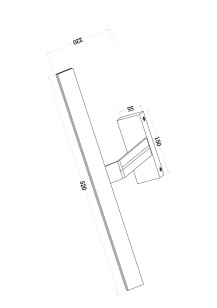 Подсветка Maytoni Mirror MIR010WL-L12W4K