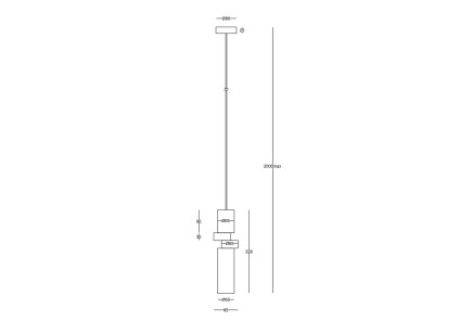 Светильник подвесной Maytoni Modern MOD303PL-01CFL1