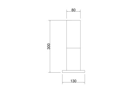 Светильник ландшафтный Outdoor Willis O418FL-01B