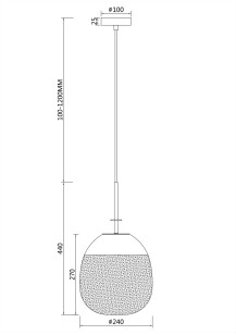 Светильник подвесной Maytoni Pendant P072PL-L5W3K