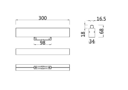 Трековый светильник Technical TR012-2-12W3K-W