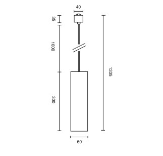 Трековый светильник Technical Focus TR025-1-GU10-B